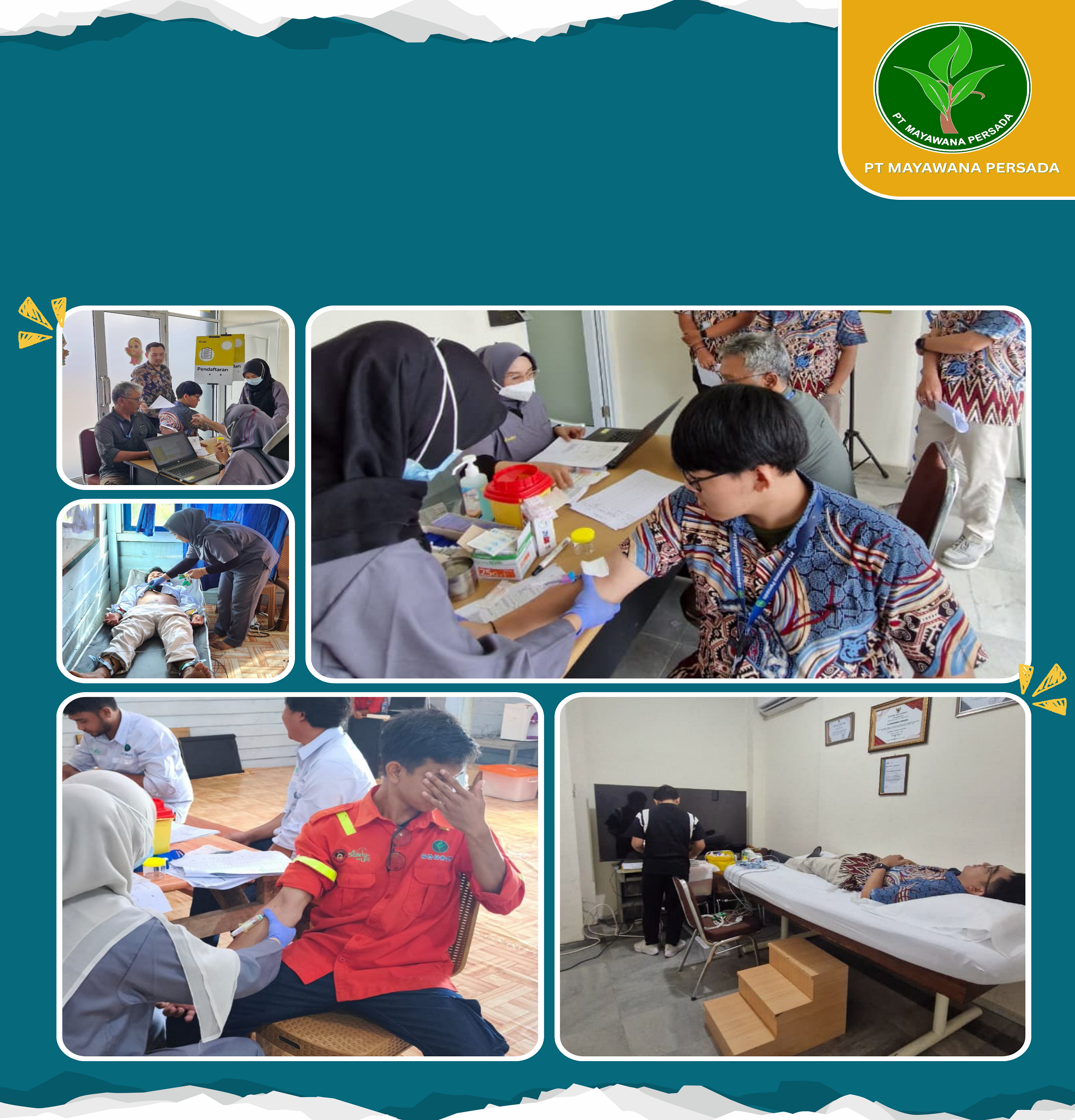 Pastikan Kesehatan Karyawan, PT Mayawana Rutin Lakukan MCU